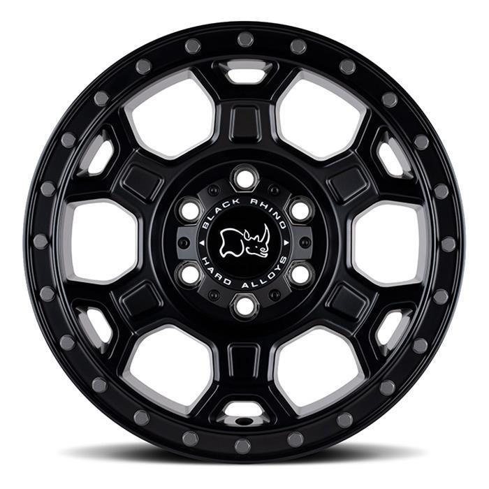 Black Rhino Midhill 16" 8J ET45 6x130 Matte Black - obrazek 4