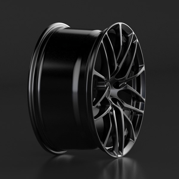 Breyton Fascinate 19" 8,5J ET30 + 9,5J ET42 5x112 Matt Black - obrazek 3