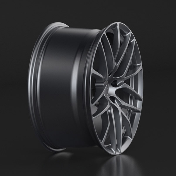 Breyton Fascinate 21" 9J ET30 + 10,5J ET44 5x112 Matt Gun - obrazek 3