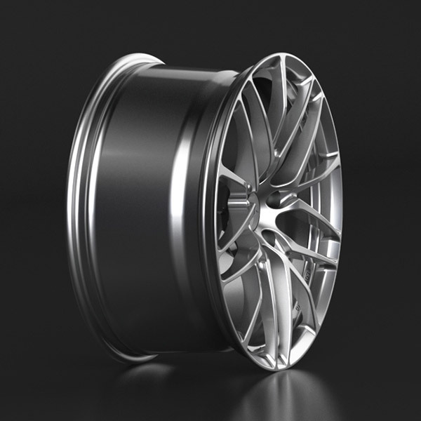 Breyton Fascinate 22" 9J ET35 + 11,5J ET30 5x120 Hyper Silver - obrazek 3