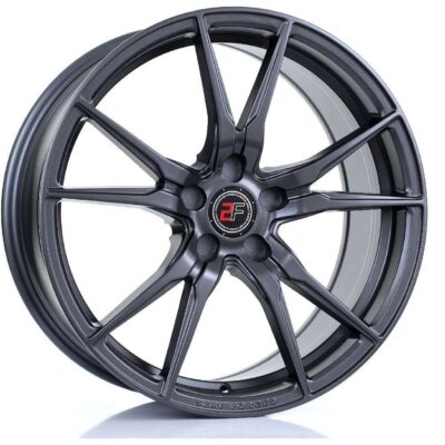 2Forge ZF2 19" 9,5J ET15-ET48 + 10,5J ET15-ET40 5x100-5x130 Matt Gunmetal