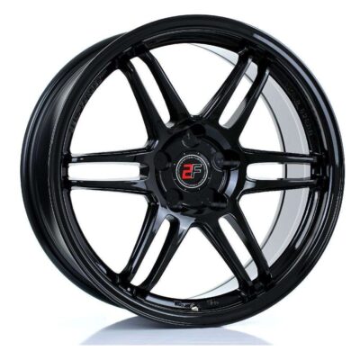 2Forge ZF5 18" 8J ET15-ET35 + 10J ET0-ET35 5x98-5x130 Gloss Black