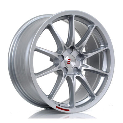2Forge ZF8 18" 8J ET0-ET50 5x100-5x130 Silver