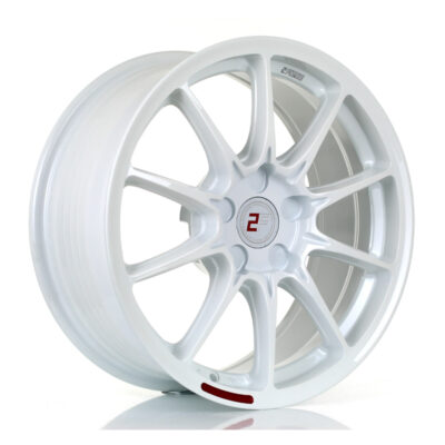 2Forge ZF8 17" 8J ET10-ET50 4x98-5x130 White