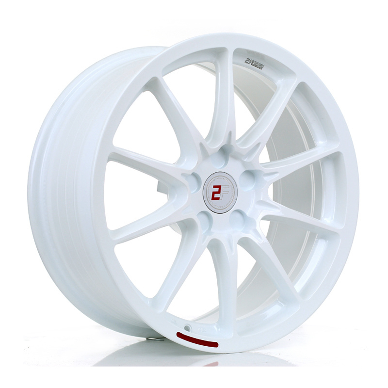 2Forge ZF8 18" 8,5J ET5-ET50 5x100-5x130 White - obrazek 2