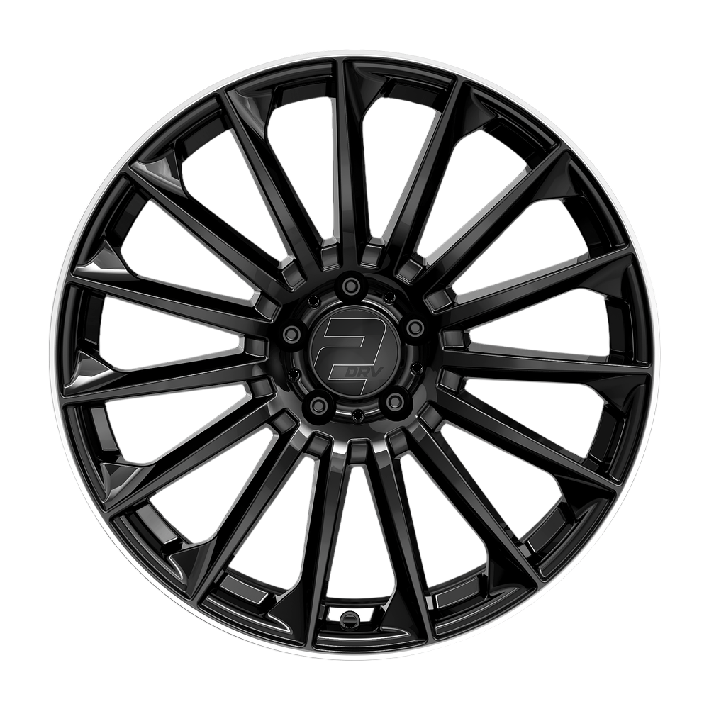 2DRV WH39 19" 8,5J ET35 5x112 Schwarz Glanzend FB Pol