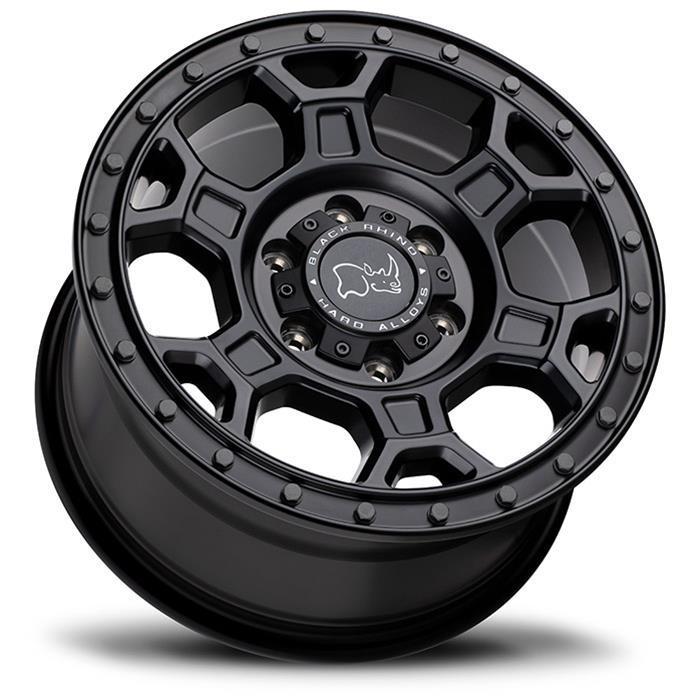 Black Rhino Midhill 16" 8J ET45 6x130 Matte Black - obrazek 3