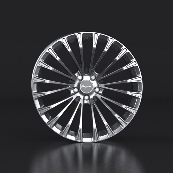 Breyton Race LS 2 20" 8,5J ET35 + 9,5J ET46 5x120 Crystal Silver - obrazek 5