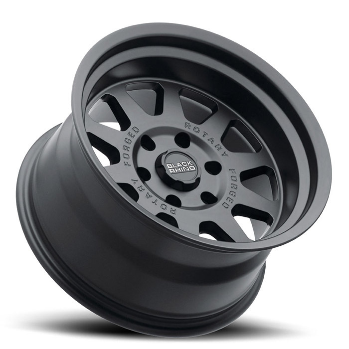 Black Rhino Stadium 17" 8J ET45 5x130 Matte Black - obrazek 4