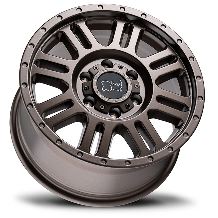 Black Rhino Yellowstone 17" 8J ET45 5x130 Matte Bronze - obrazek 4
