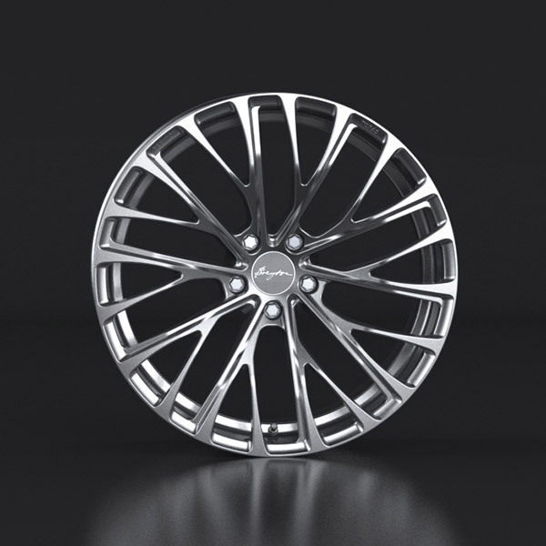 Breyton Topas 19" 9,5J ET33/ET42 + 10J ET31/ET38 5x120 Hyper Silver - obrazek 5