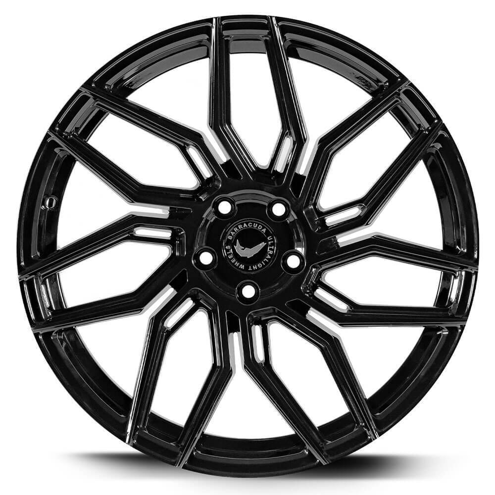 Barracuda Dragoon 19" 8,5J ET40 5x110 Higloss Black - obrazek 4