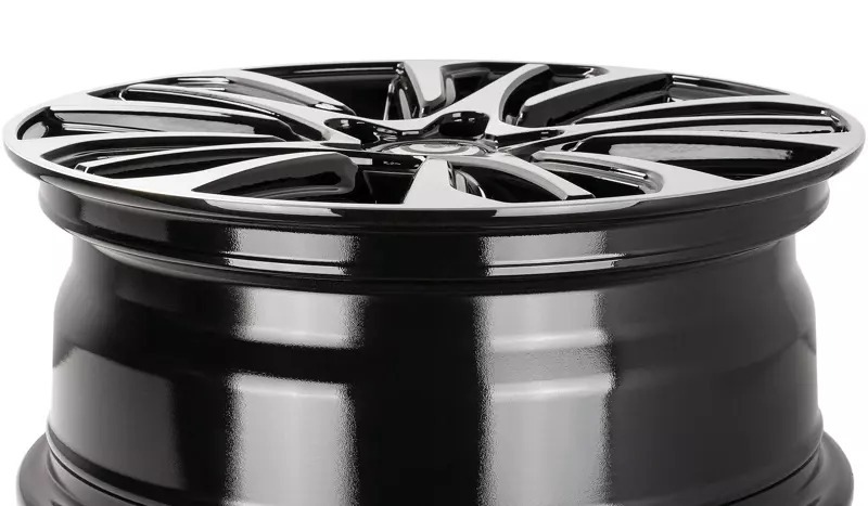 Carbonado Resistant 17" 7J ET40 5x114,3 Black Front Polished - obrazek 4