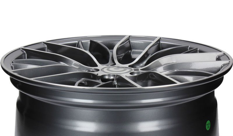 Carbonado Shine 18" 8J ET30 5x120 Anthracite Front Polished - obrazek 4