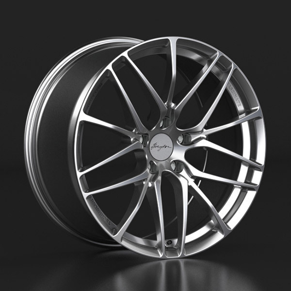 Breyton Fascinate 22" 9J ET35 + 11,5J ET30 5x120 Hyper Silver - obrazek 4