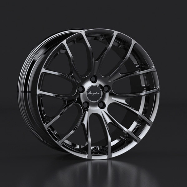 Breyton Race GTS 20" 8,5J ET35 + 10J ET35 5x120 Glossy Black - obrazek 4