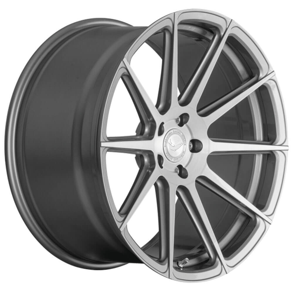 Barracuda Project 2.0 21" 10,5J ET35 5x112 Silver Brushed Face - obrazek 4