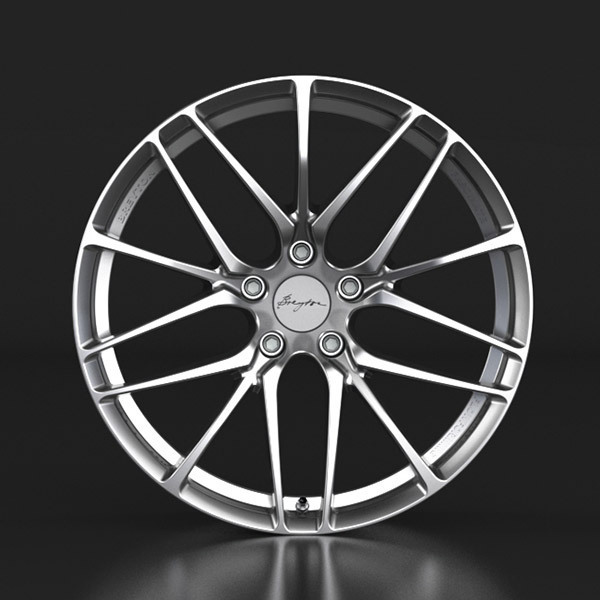 Breyton Fascinate 21" 9J ET35 + 10,5J ET30 5x120 Hyper Silver - obrazek 5
