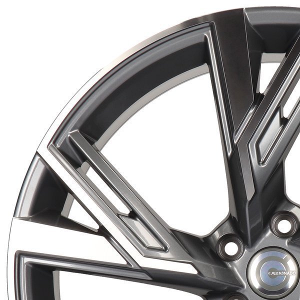 Carbonado Rich 19" 8,5J ET30 5x112 Anthracite Front Polished - obrazek 5