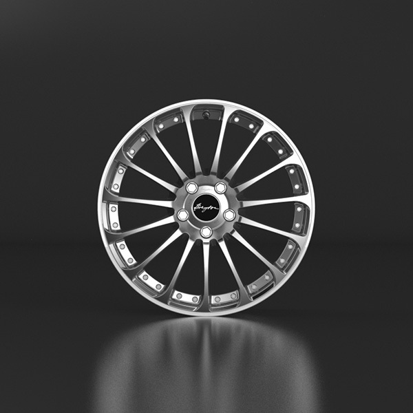 Breyton Magic CW 18" 7,5J ET48 5x112 Hyper Dark with Polished Lip - obrazek 5