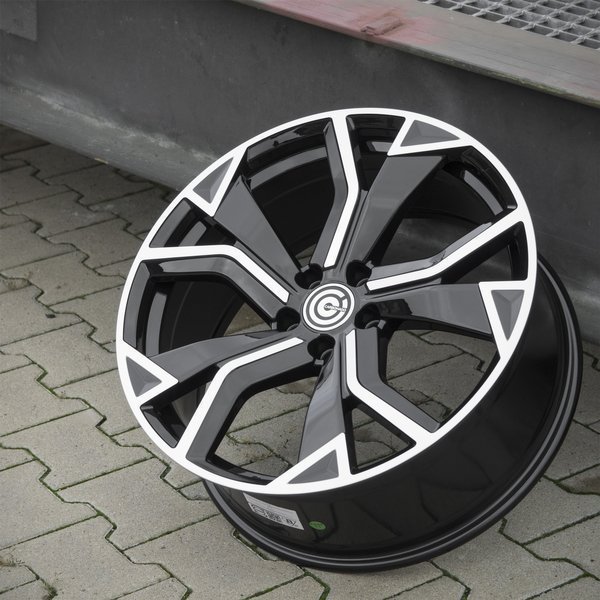Carbonado Generous 20" 8,5J ET30 5x112 Black Front Polished - obrazek 6