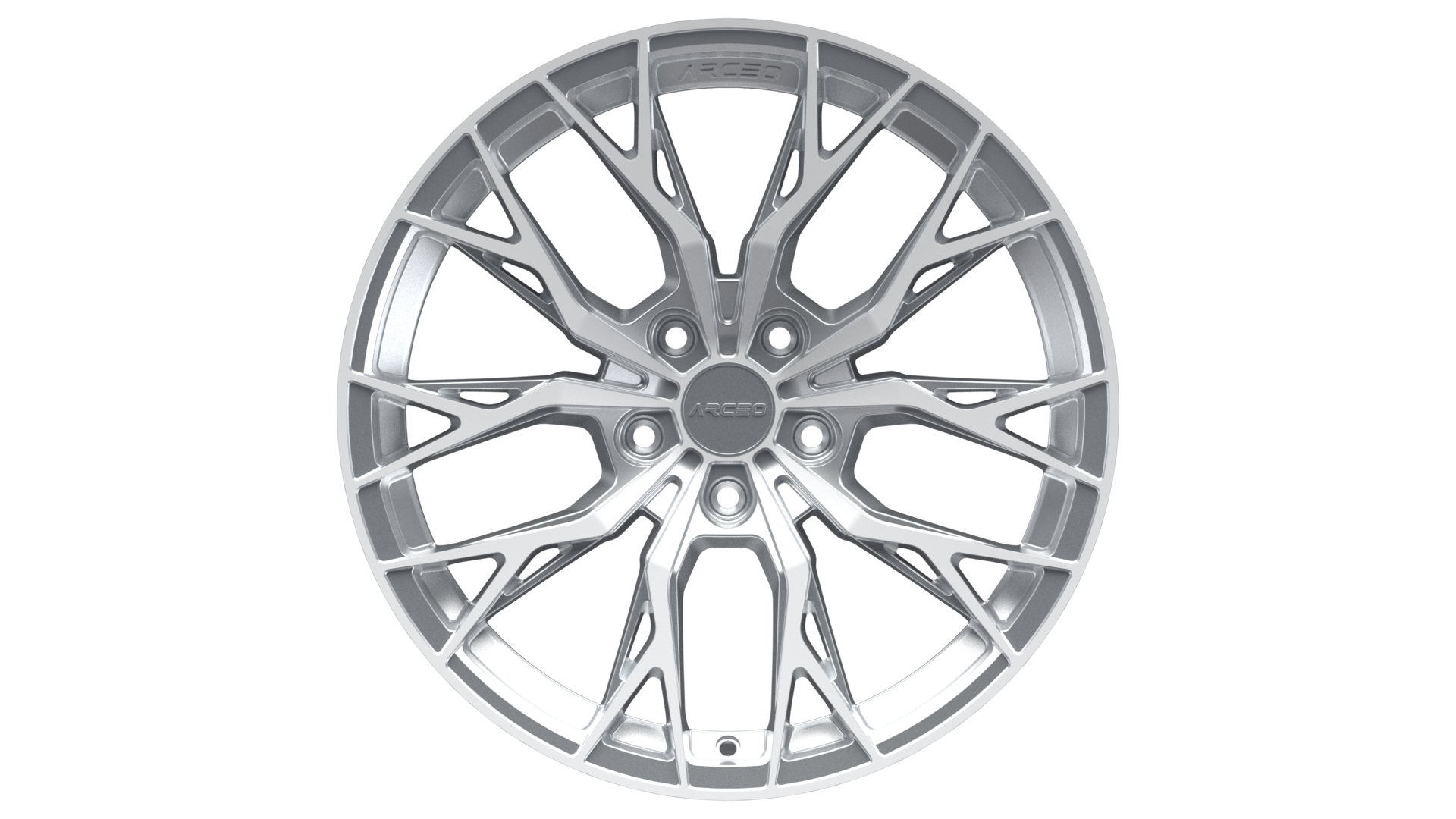 Arceo Roma 19" 8,5J ET35 + 9,5J ET42 5x114,3 Silver Diamond - obrazek 6