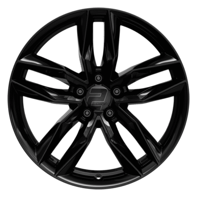 2DRV WH40 20" 9J ET25 5x112 Schwarz Glanzend
