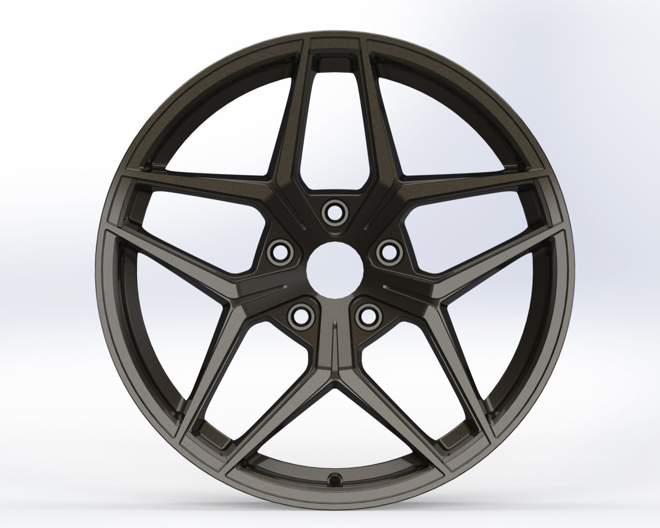 Arceo Porto 18" 8J ET35 5x108-5x114,3 Glossy Bronze - obrazek 3