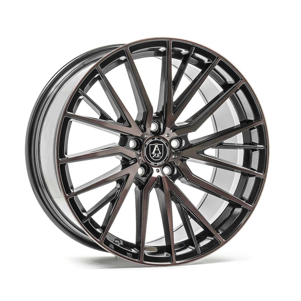 AXE EX40 20" 8,5J ET40 5x108-5x120 Black Polished & Tinted