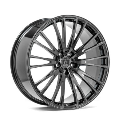 AXE FF2 23" 10J ET38 5x108-5x130 Gloss Black Polished & Tinted