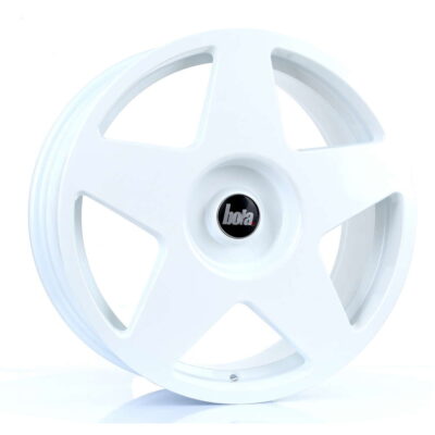 BOLA B10 18" 8J ET30-45 5x98-5x120 White