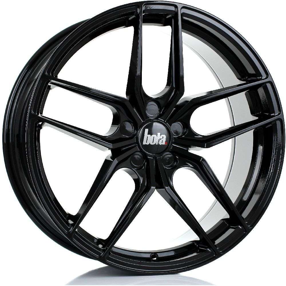 BOLA B11 20" 10J ET20-45 5x100-5x130 Gloss Black
