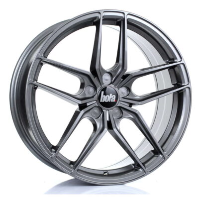 BOLA B11 19" 8,5J ET25-52 + 9,5J ET25-45 5x98-5x130 Light Gunmetal
