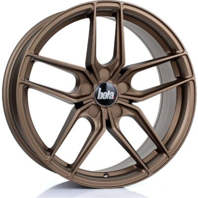 BOLA B11 19" 8,5J ET25-52 + 9,5J ET25-45 5x98-5x130 Matt Bronze