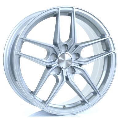 BOLA B11 18" 8J ET30-45 5x98-5x120 Silver