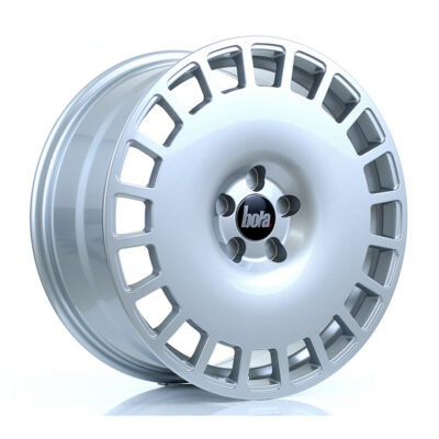 BOLA B12 19" 8,5J ET25-ET45 5x98-5x120 Crystal Silver