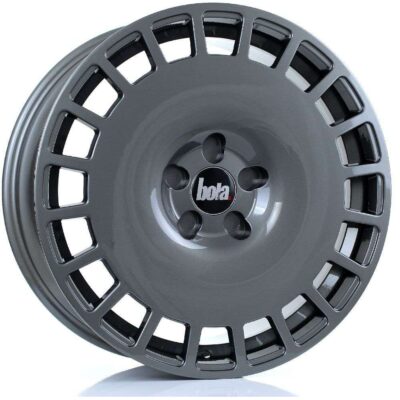 BOLA B12 19" 8,5J ET25-ET45 5x98-5x120 Gloss Gunmetal