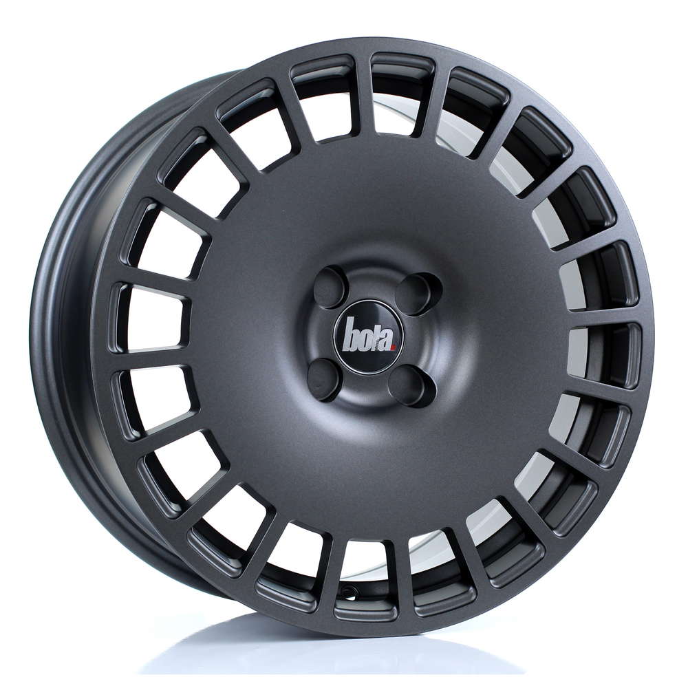BOLA B12 18" 8J ET30-45 5x98-5x120 Matt Gunmetal