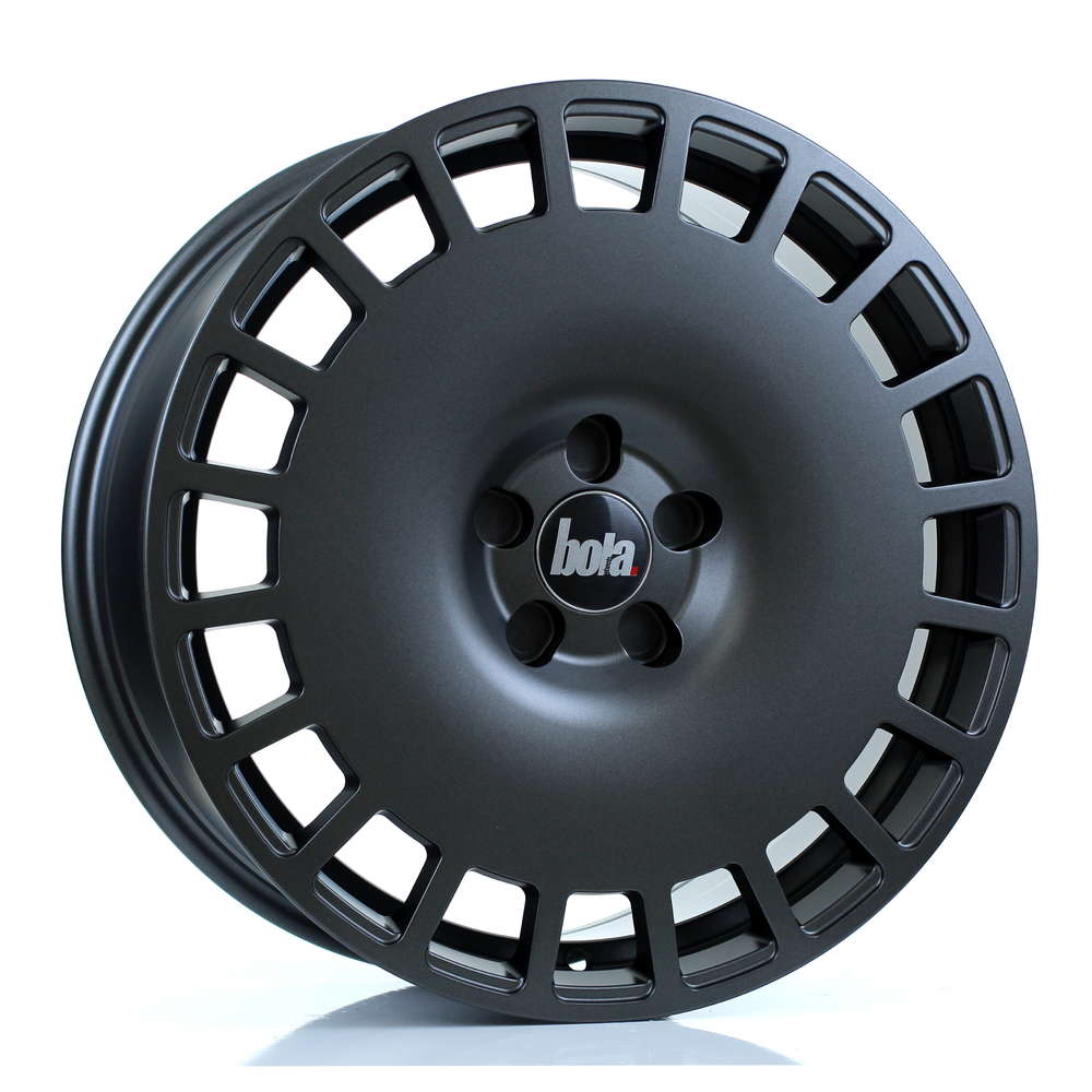 BOLA B12 19" 8,5J ET25-ET45 5x98-5x120 Matt Gunmetal