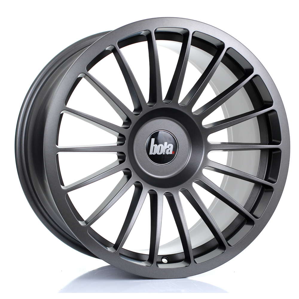 BOLA B14 18" 8,5J ET30-45 5x98-5x130 Matt Gunmetal
