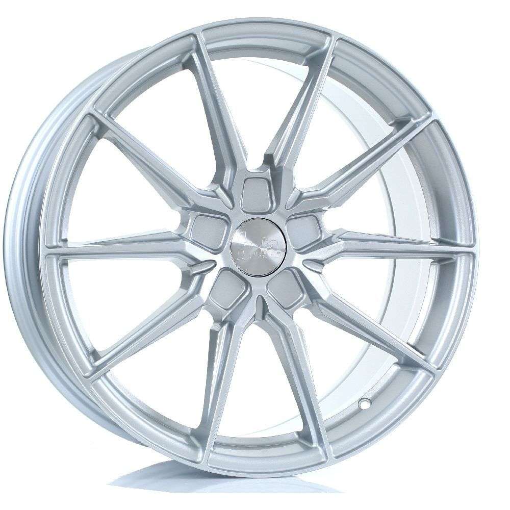 BOLA B16 19" 8,5J ET25-45 + 9,5J ET25-ET45 5x98-5x130 Crystal Silver