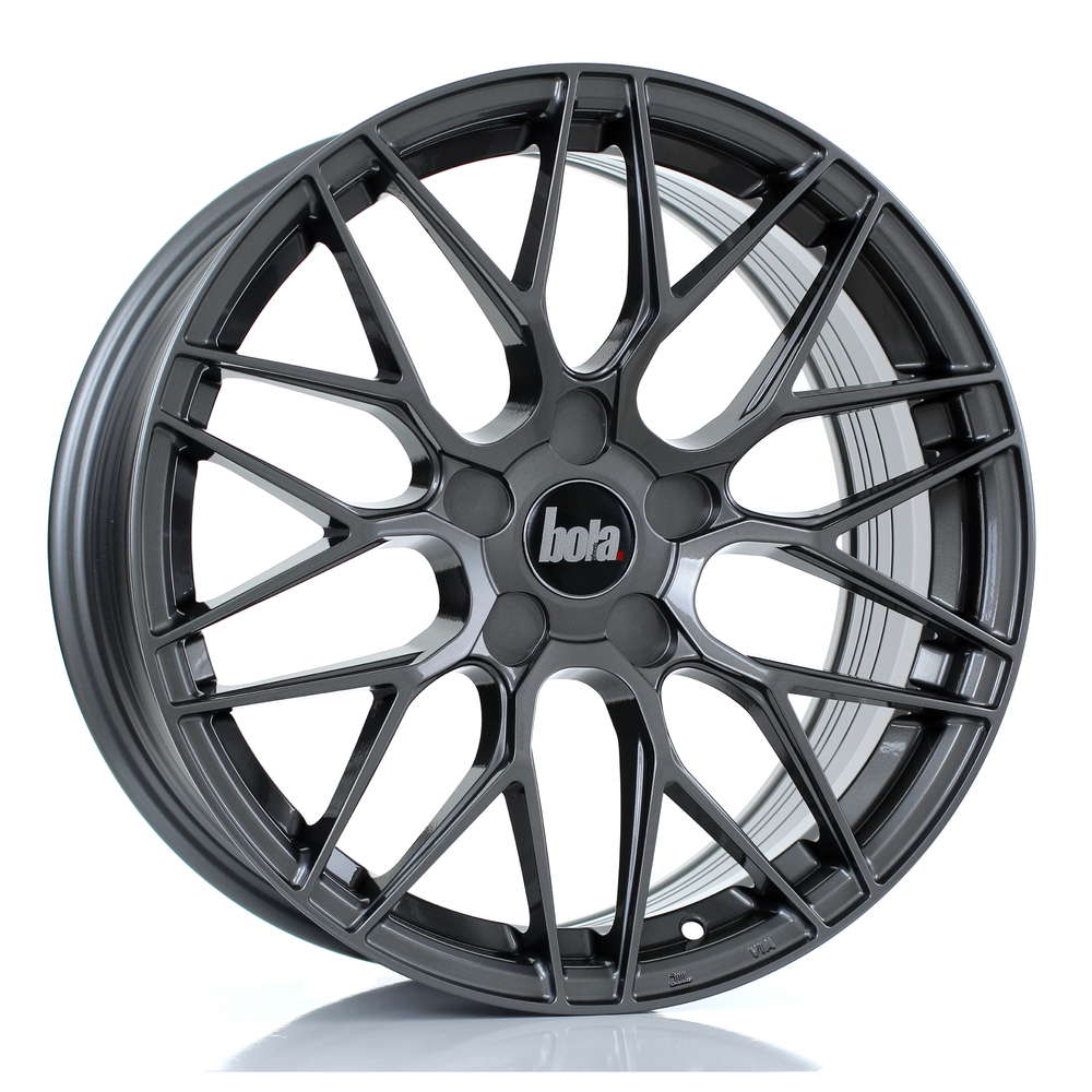 BOLA B17 18" 8,5J ET40-45 5x98-5x130 Gloss Gunmetal
