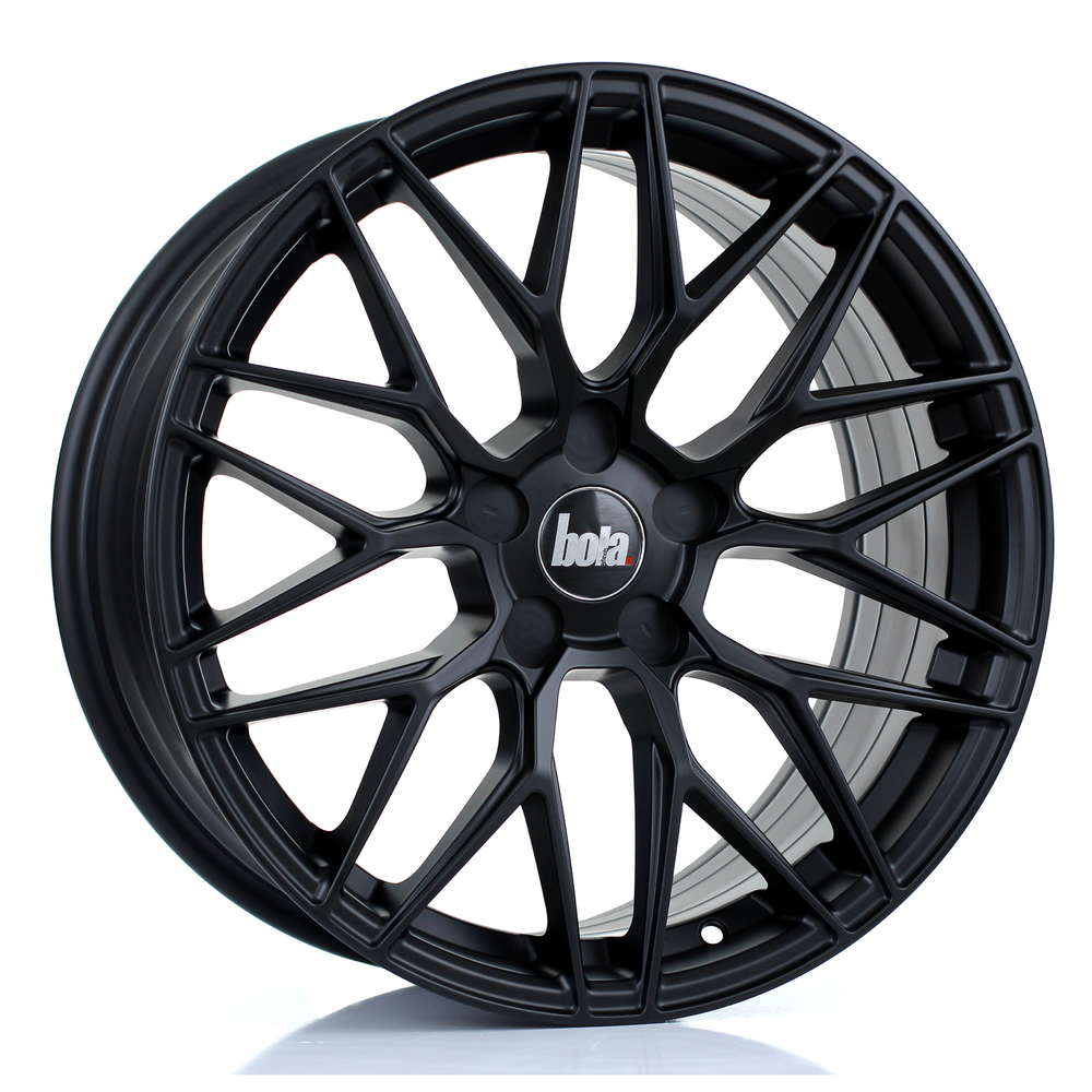 BOLA B17 19" 8,5J ET25-45 5x98-5x130 Black Smoke
