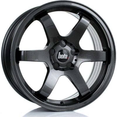 BOLA B1R 17" 7,5J ET40-45 4x98-5x114,3 Gloss Gunmetal