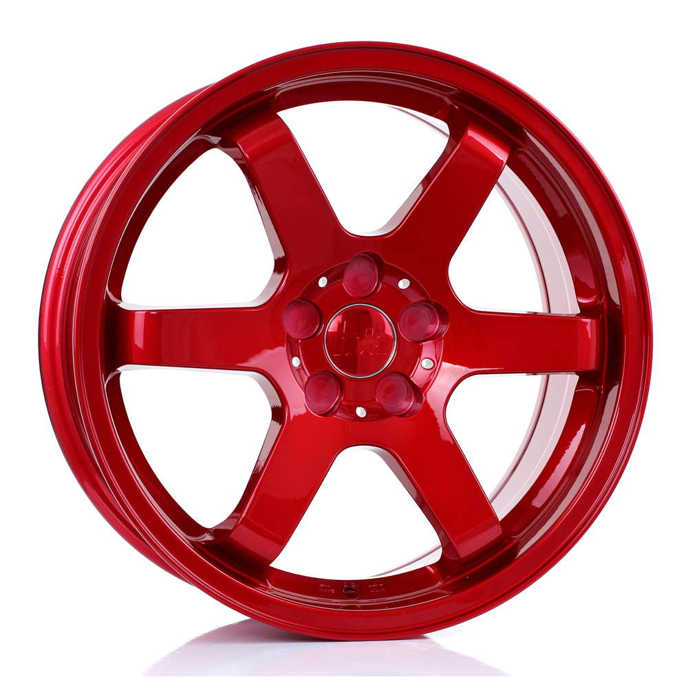 BOLA B1 18" 8,5J ET30-45 + 9,5J ET30-45 5x98-5x130 Candy Red