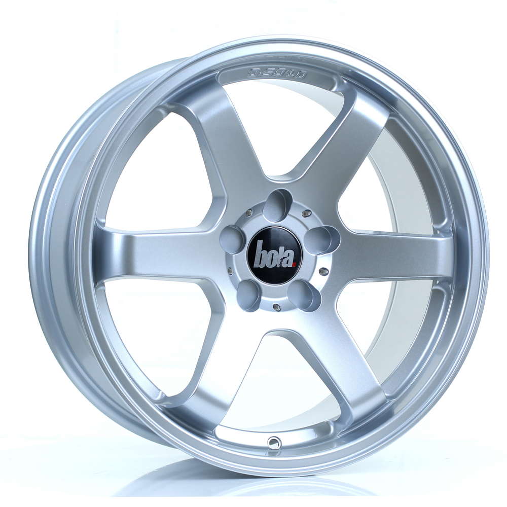 BOLA B1 18" 9,5J ET30-45 5x98-5x130 Crystal Silver