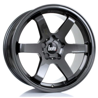 BOLA B1 18" 9,5J ET30-45 5x98-5x130 Gloss Gunmetal
