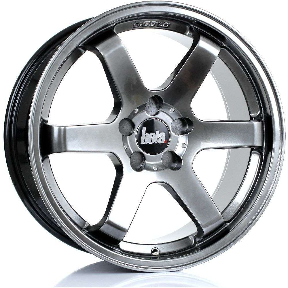 BOLA B1 18" 9,5J ET30-45 5x98-5x130 Hyper Black