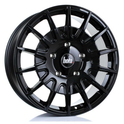 BOLA B21 20" 8J ET50 5x160 Gloss Black