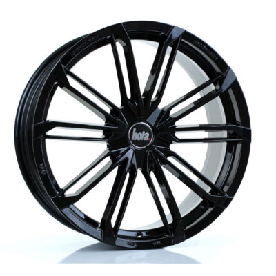 BOLA B23 20" 8,5J ET38-ET45 5x98-5x120 Gloss Black